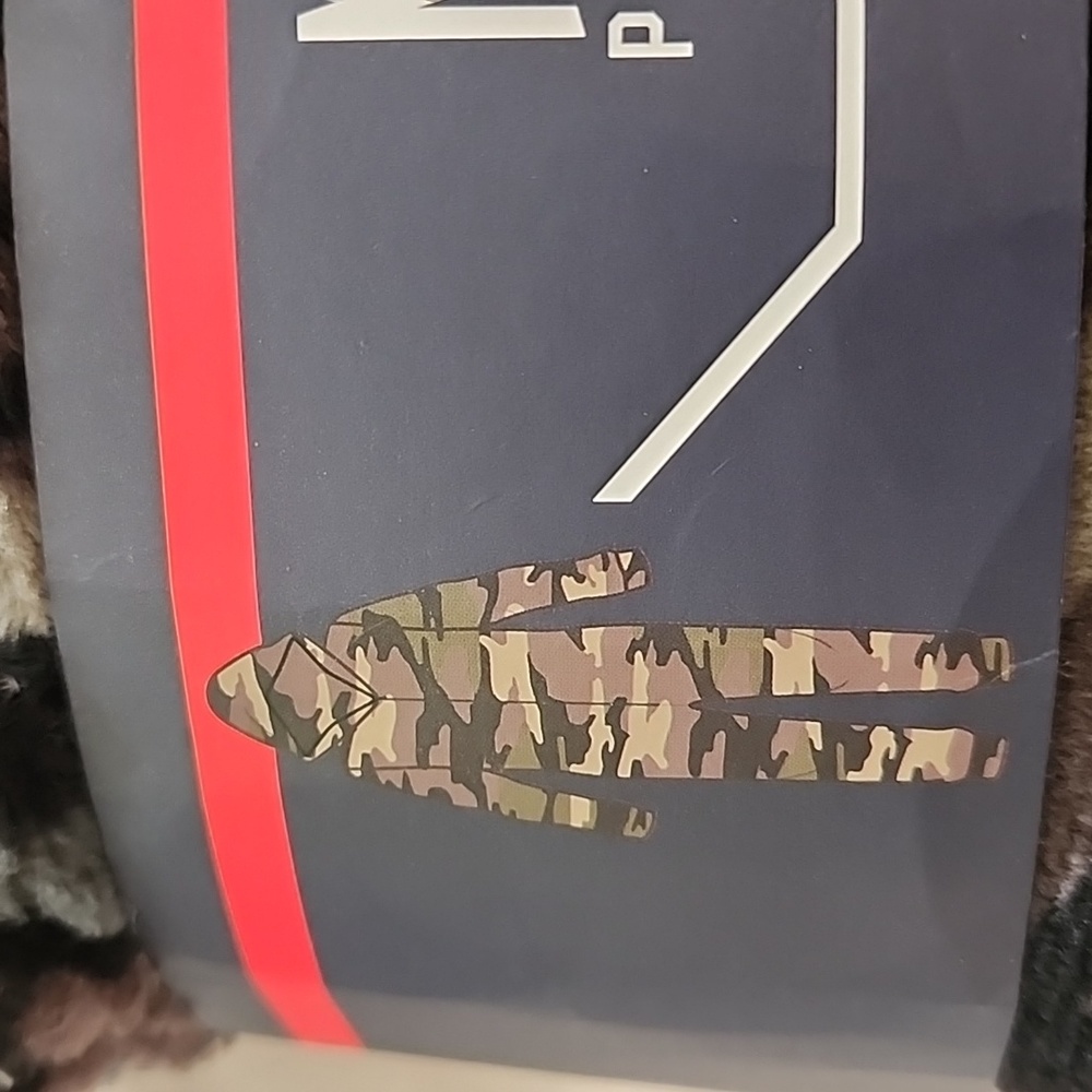 Plush Hooded Camo Onsie - Picture 2 of 2